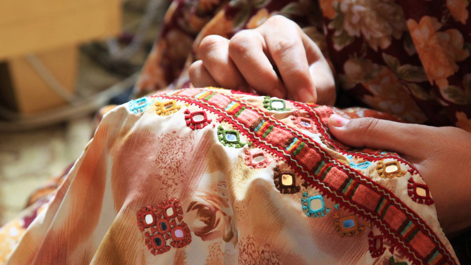 سوزن دوزی بلوچی