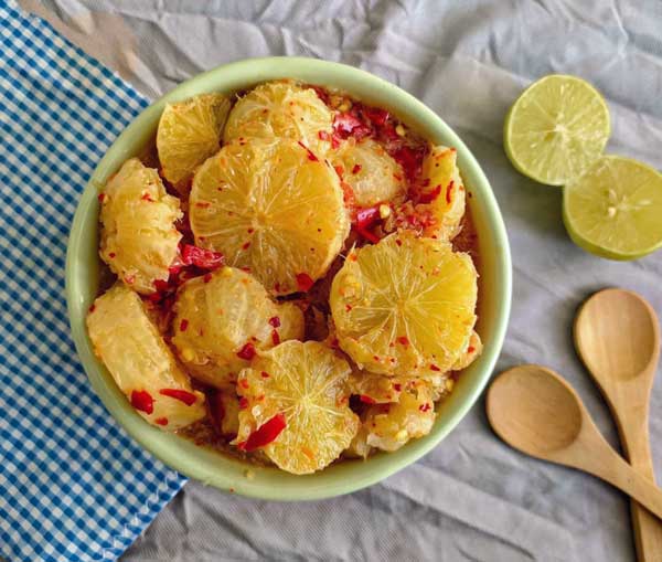 ترشی لیمو مخصوص بلوچستان