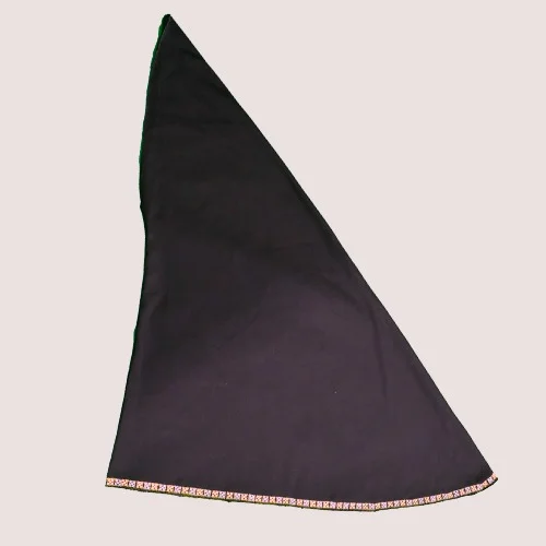 مقنعه لبه دوزی شده